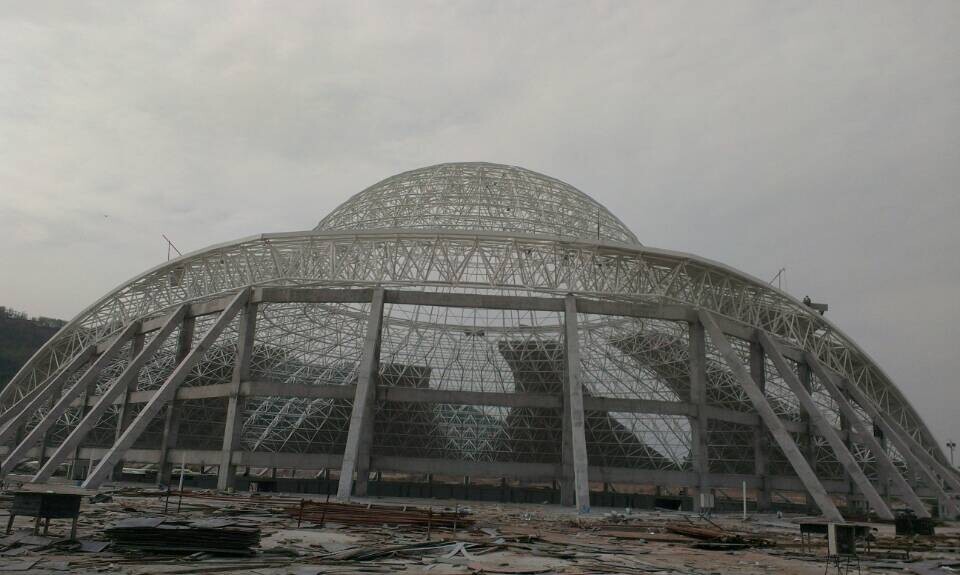 百色体育场馆网架工程