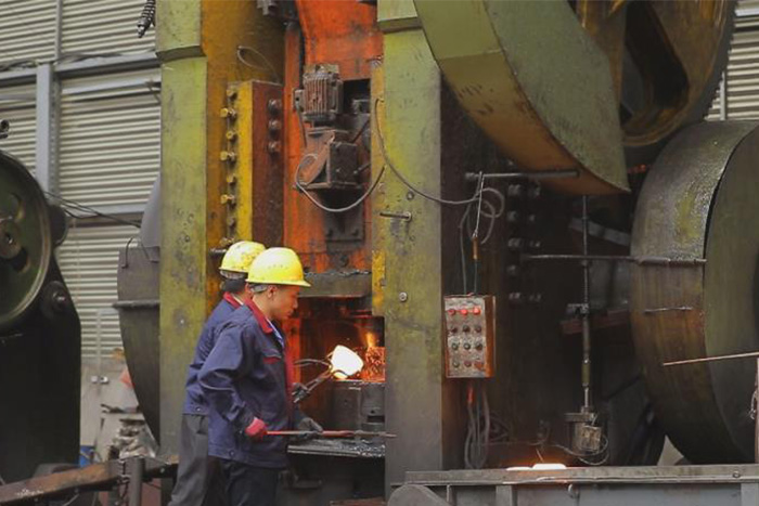 百色网架配件车间